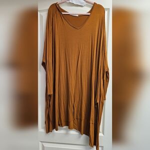 Free People burnt orange top size L
